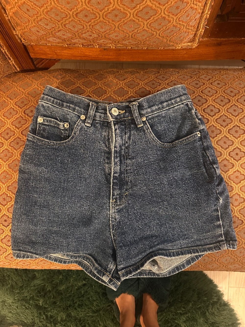 Route 66 Stretch Fit High Waisted Jean Shorts Y2k Size 5/6 XS